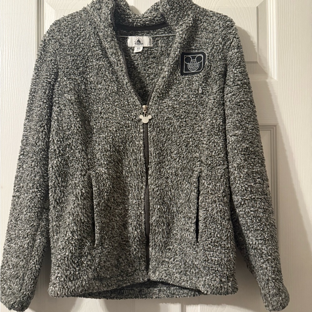 Disney Charcoal Sherpa Jacket